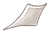 transparent bone fragment